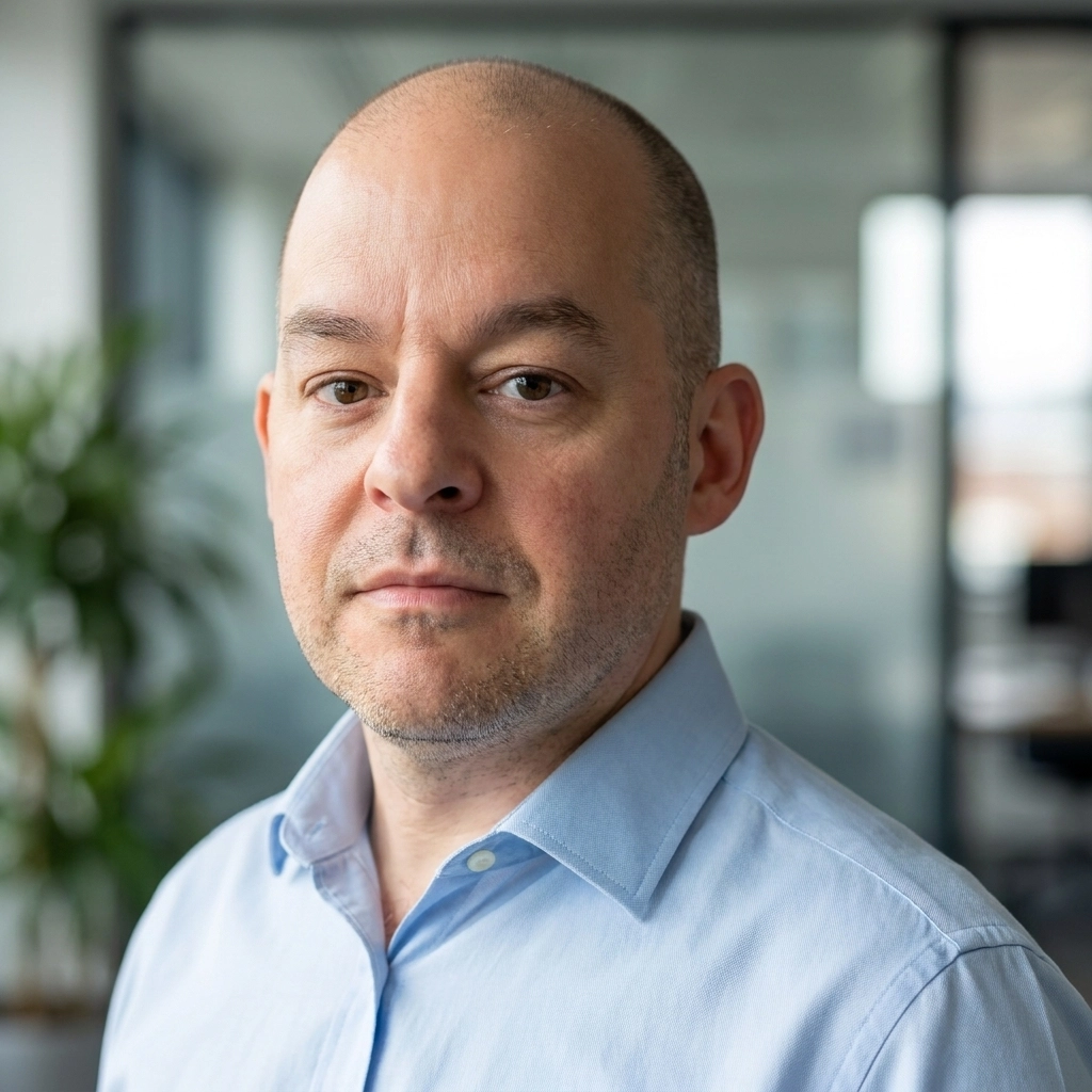 Dominic Francis, co-founder of Doubleslash Studio