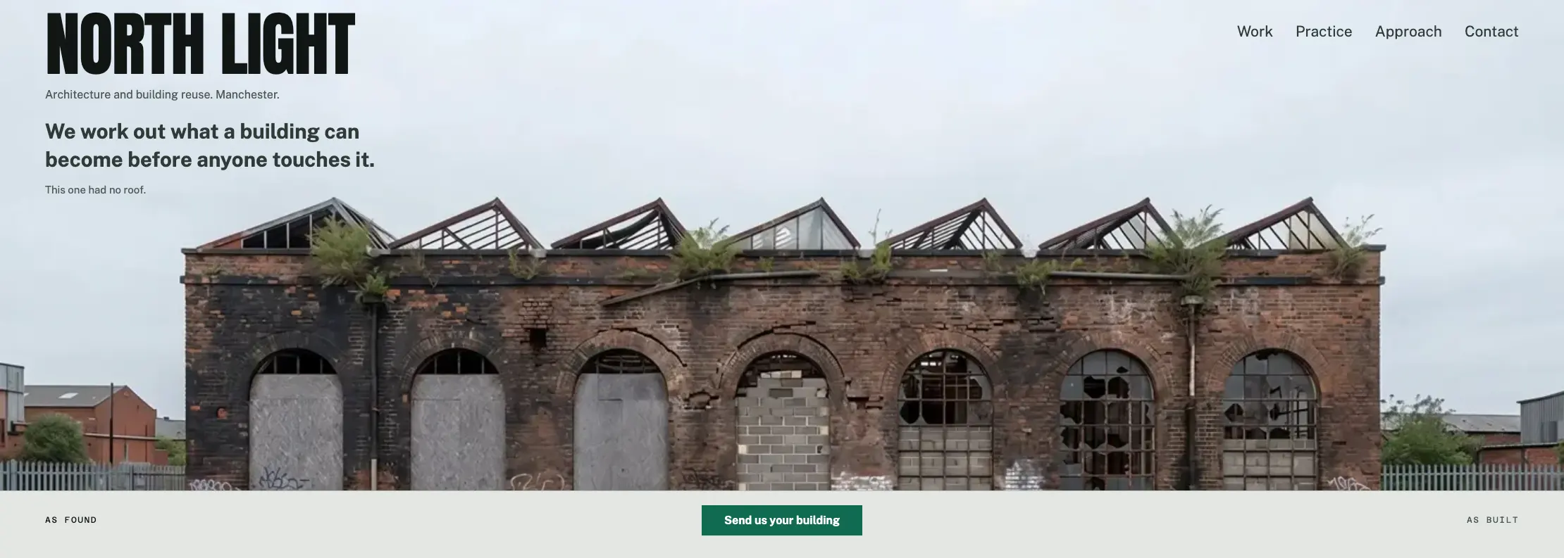 North Light architecture practice website